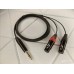 086-MVY-P26  Jack 6,3 стерео  <=> 2 XLR гнездо  Mr.Cable Vulcan P26